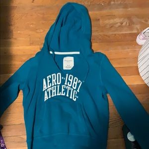 Teal Aeropostale sweatshirt